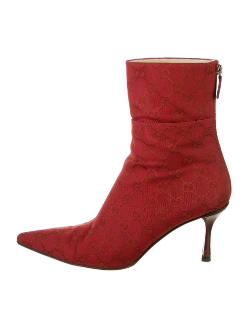 Gucci GG Canvas Canvas Sock Boots