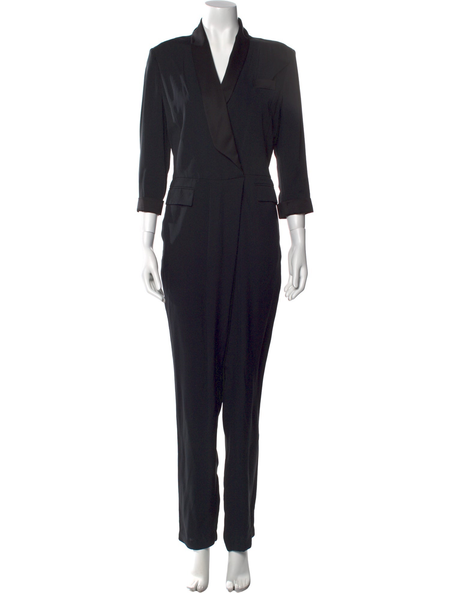 Gucci Silk V-Neck Jumpsuit