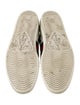 Gucci Web Accent Leather Sneakers