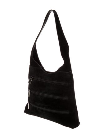 Gucci Suede Shoulder Bag Vintage