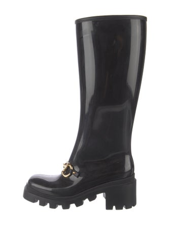 Gucci Rubber Rain Boots