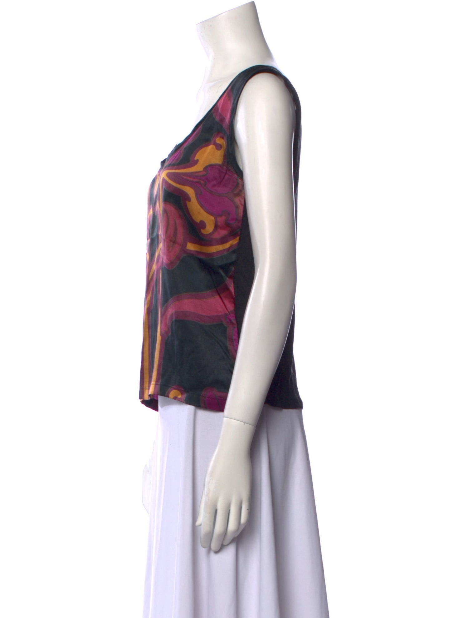 Gucci Silk Printed Top