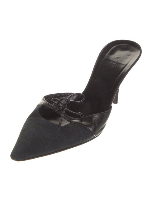 Gucci GG Canvas Canvas Mules