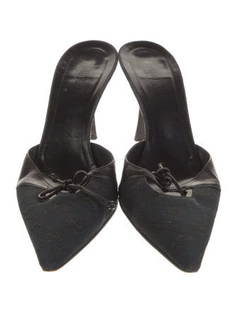 Gucci GG Canvas Canvas Mules