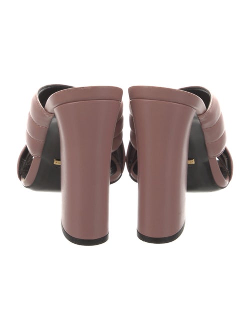 Gucci Leather Slides