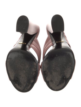 Gucci Leather Slides