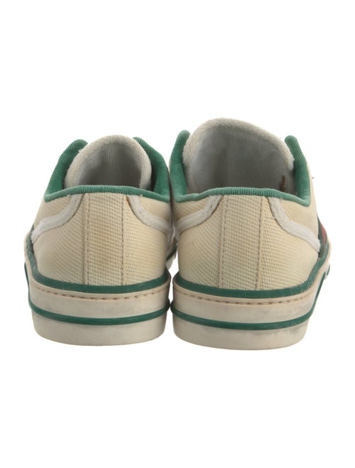 Gucci Web Accent Canvas Sneakers