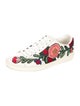 Gucci Web Accent Leather Sneakers