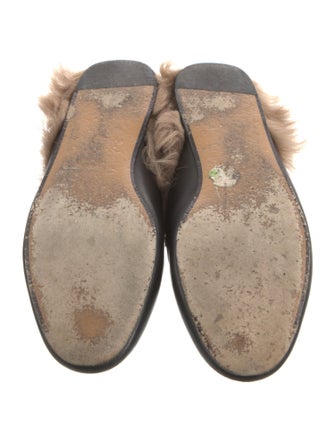 Gucci Horsebit Accent Leather Mules