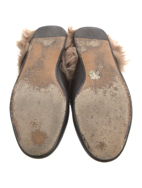 Gucci Horsebit Accent Leather Mules