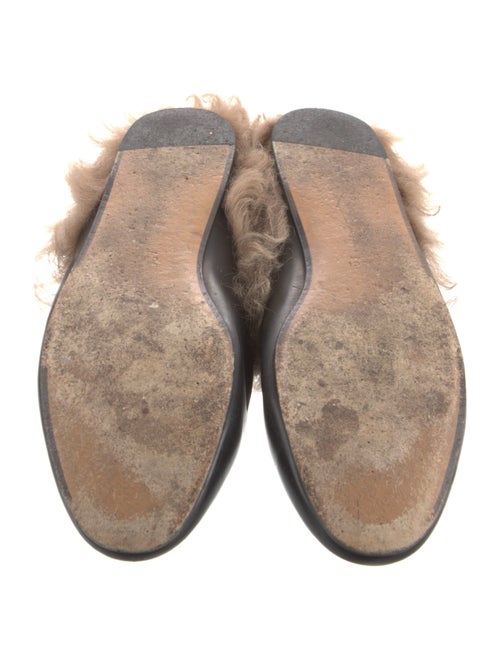 Gucci Horsebit Accent Leather Mules