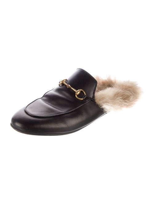 Gucci Horsebit Accent Leather Mules