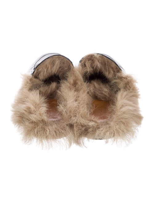 Gucci Horsebit Accent Leather Mules