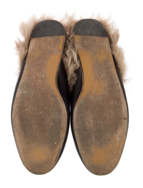 Gucci Horsebit Accent Leather Mules