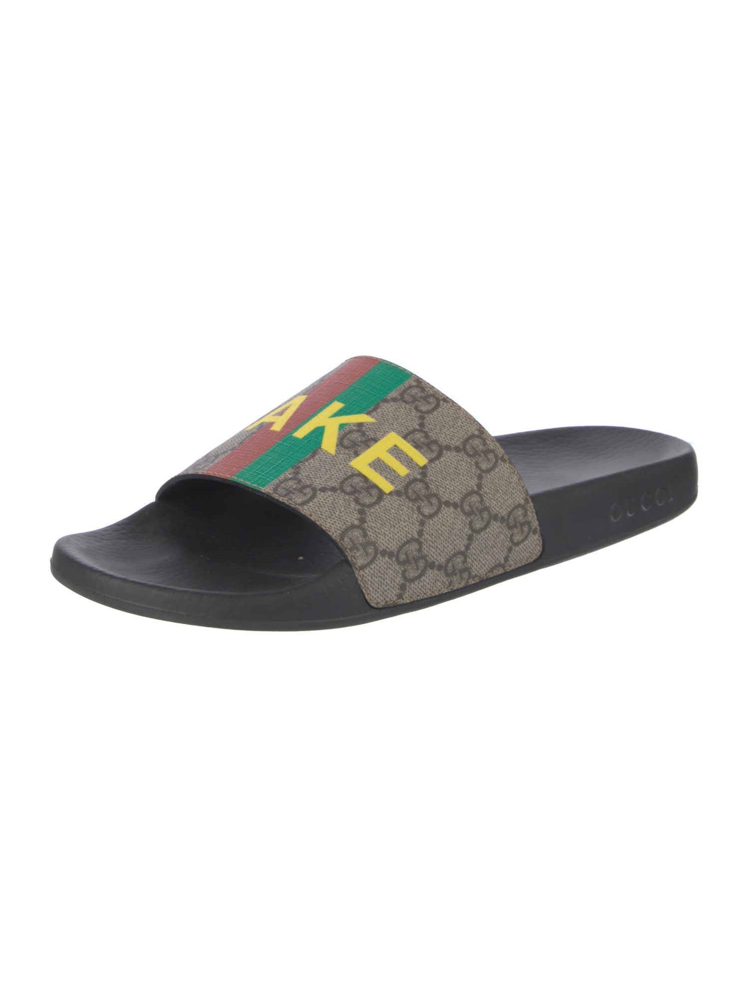 Gucci GG Canvas Slides