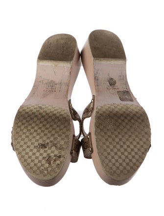 Gucci GG Canvas Canvas Slides