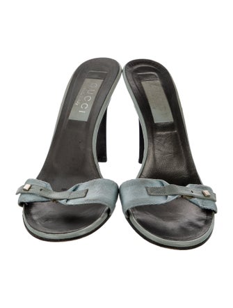 Gucci Satin Slides