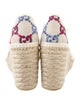 Gucci GG Canvas Canvas Espadrilles