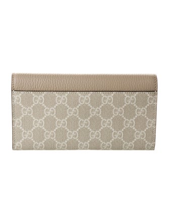 Gucci GG Supreme Continental Wallet