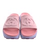 Gucci Interlocking G Logo Rubber Slides