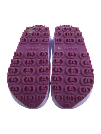 Gucci Interlocking G Logo Rubber Slides