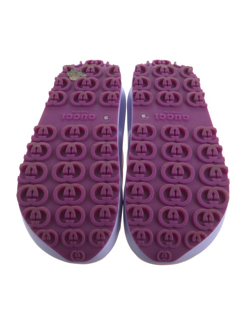 Gucci Interlocking G Logo Rubber Slides