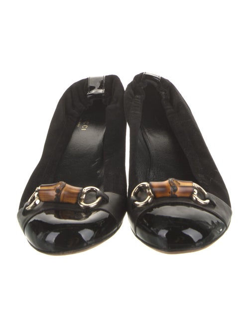 Gucci Horsebit Accent Suede Mules