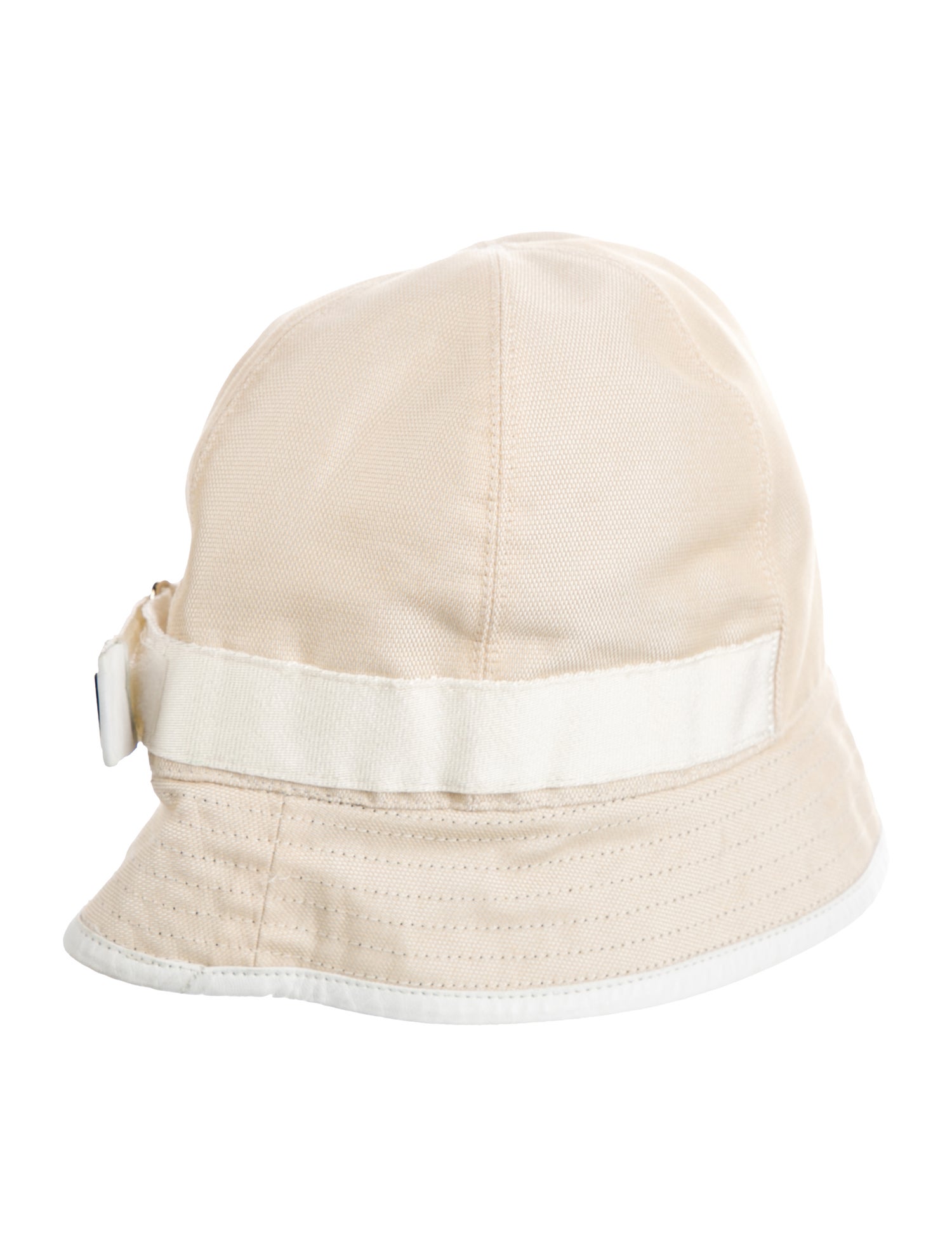 Gucci Solid Canvas Bucket Hat