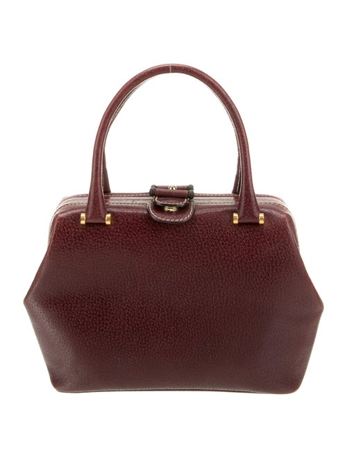 Gucci Leather Top Handle Bag Vintage