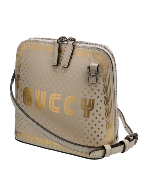 Gucci Leather Sega Guccy Stars Dome Mini