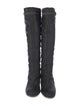 Gucci Web Accent Nylon Riding Boots
