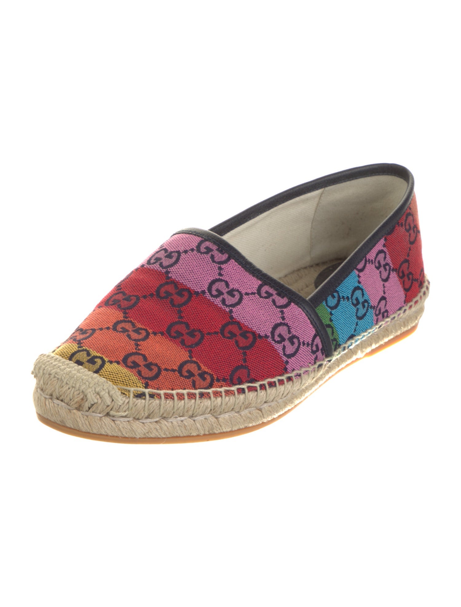 Gucci Canvas Printed Espadrilles