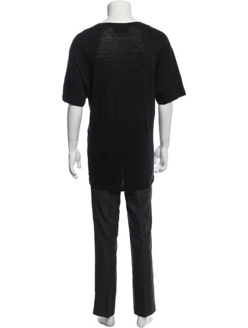 Gucci GG Logo Linen Henley