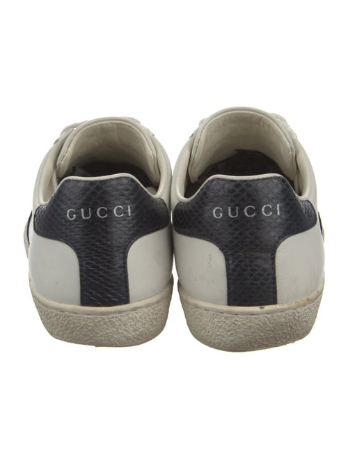 Gucci Sylvie Web Accent Leather Sneakers