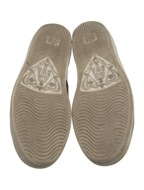 Gucci Sylvie Web Accent Leather Sneakers