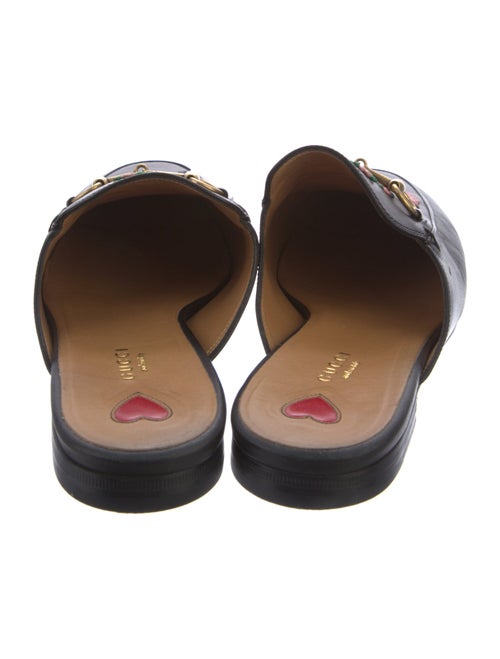 Gucci Horsebit Accent Leather Mules
