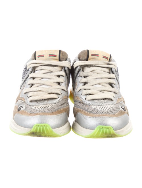 Gucci Interlocking G Logo Suede Sneakers