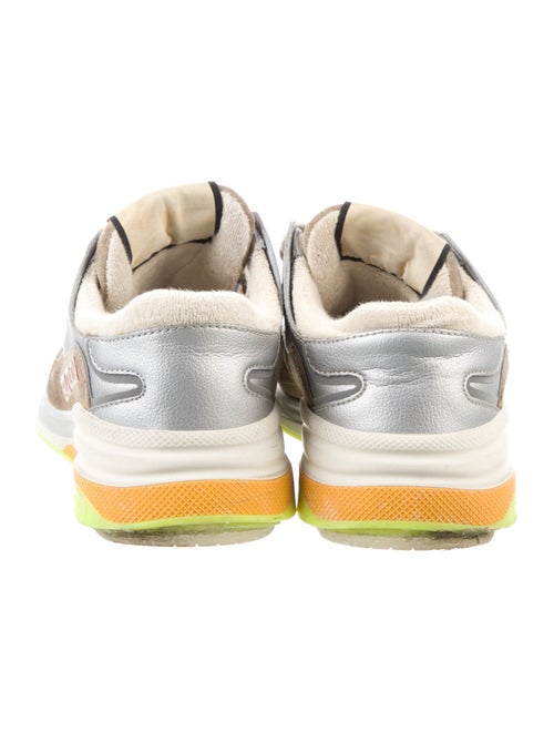 Gucci Interlocking G Logo Suede Sneakers