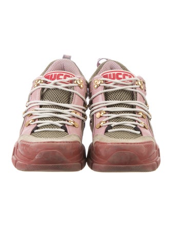 Gucci Mesh Printed Chunky Sneakers