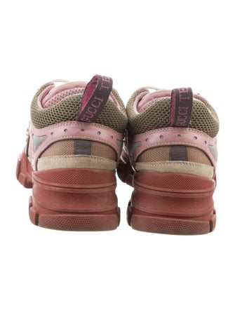 Gucci Mesh Printed Chunky Sneakers