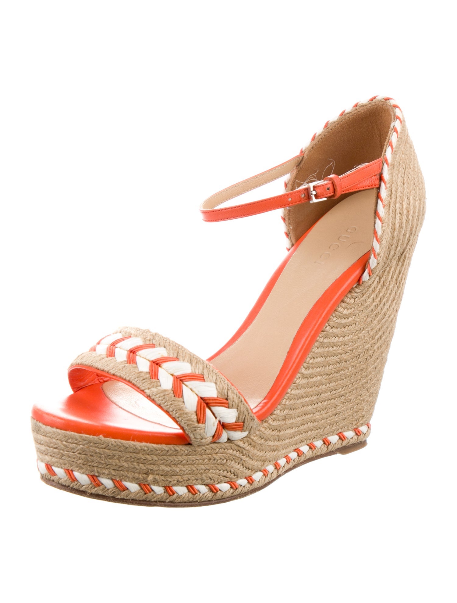 Gucci Jute Printed Espadrilles