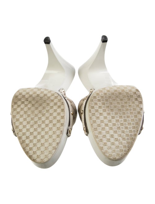 Gucci GG Canvas Canvas Mules