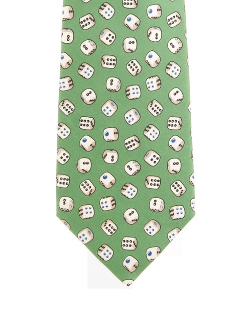 Gucci Men's Dice Pattern Print Tie