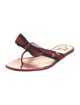 Gucci Sylvie Web Accent Bow Accents Slides