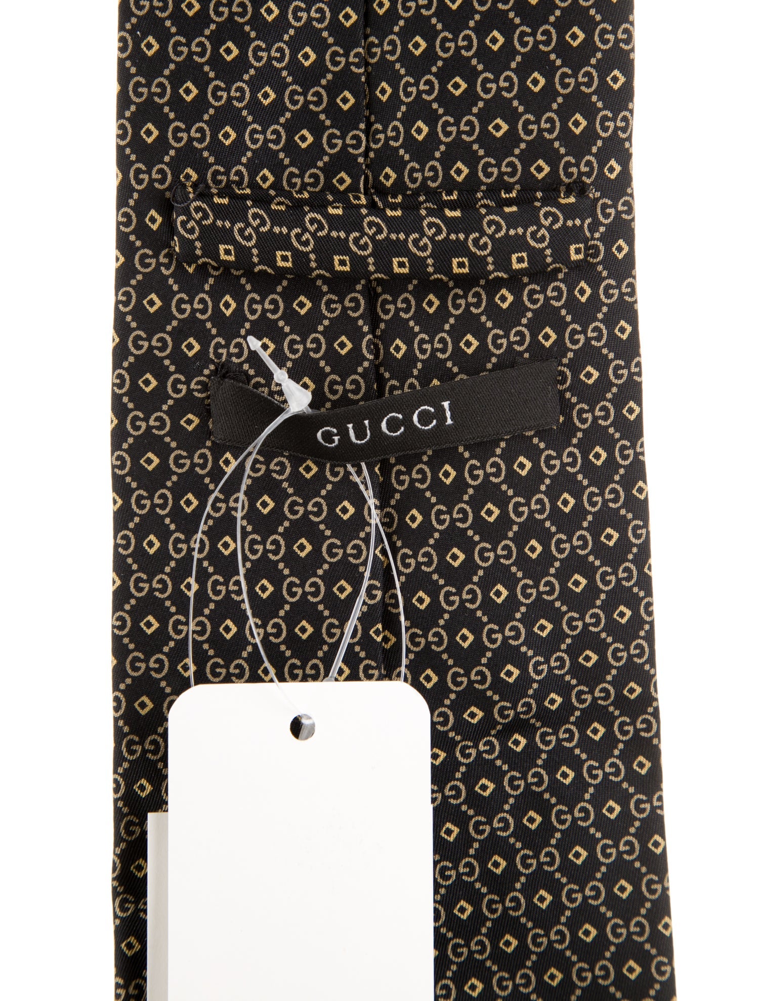 Gucci Men's GG Logo Pattern Tie