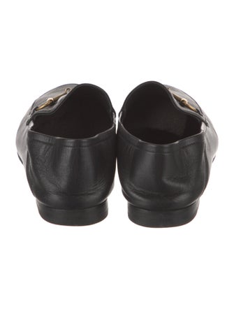 Gucci Horsebit Accent Leather Loafers