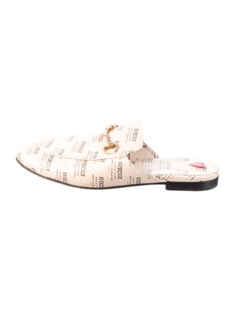 Gucci Horsebit Accent Leather Mules