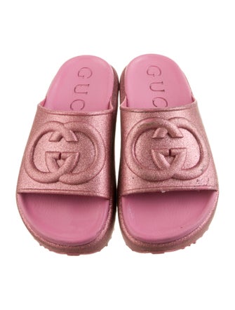 Gucci Glitter Slides