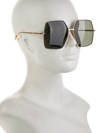Gucci Interlocking G Logo Oversize Sunglasses