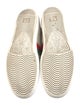 Gucci Web Accent Leather Sneakers